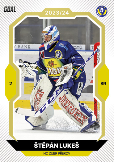 Lukeš Štěpán 23-24 GOAL Cards Chance liga Gold #99