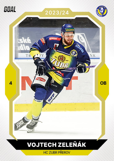 Zeleňák Vojtech 23-24 GOAL Cards Chance liga Gold #101
