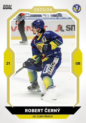 Černý Robert 23-24 GOAL Cards Chance liga Gold #103