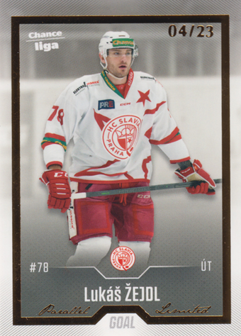 Žejdl Lukáš 22-23 GOAL Cards Chance liga Gold #111