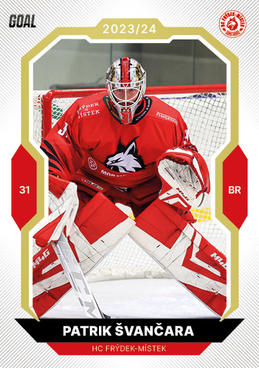 Švančara Patrik 23-24 GOAL Cards Chance liga Gold #113