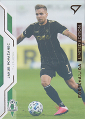 Považanec Jakub 20-21 Fortuna Liga Limited Gold #117
