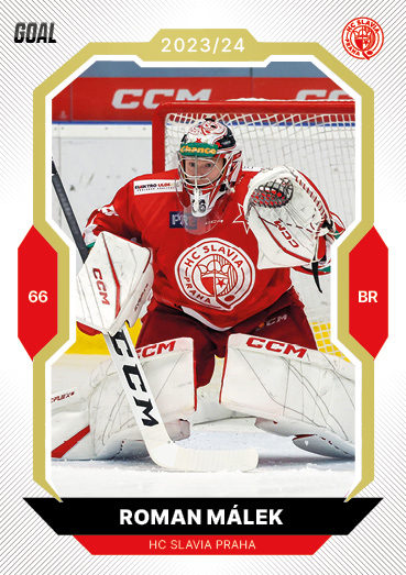 Málek Roman 23-24 GOAL Cards Chance liga Gold #127