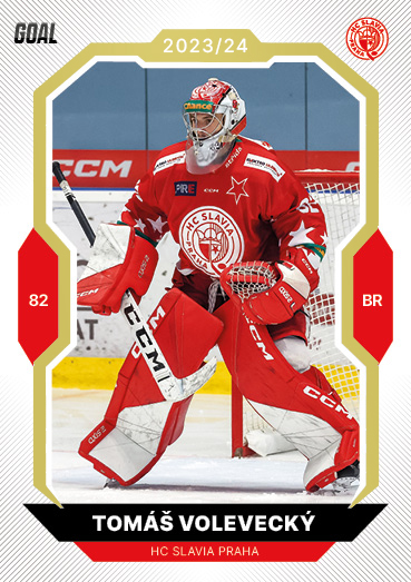 Volevecký Tomáš 23-24 GOAL Cards Chance liga Gold #128