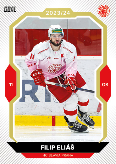 Eliáš Filip 23-24 GOAL Cards Chance liga Gold #130