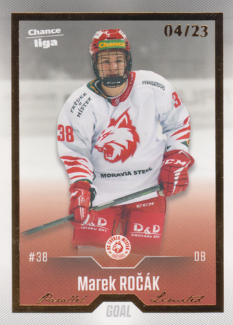 Ročák Marek 22-23 GOAL Cards Chance liga Gold #132
