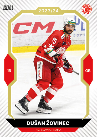 Žovinec Dušan 23-24 GOAL Cards Chance liga Gold #132