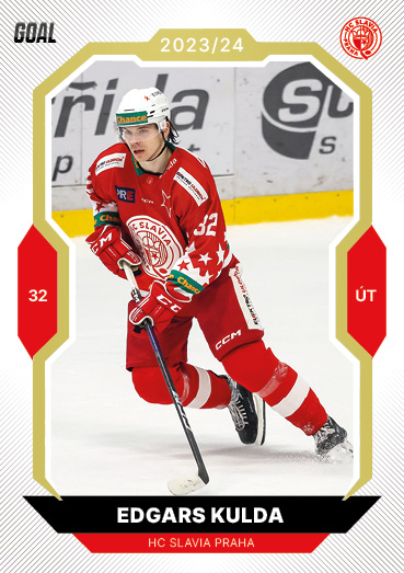 Kulda Edgars 23-24 GOAL Cards Chance liga Gold #137