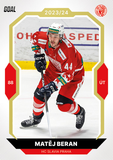 Beran Matěj 23-24 GOAL Cards Chance liga Gold #138