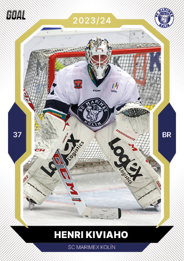 Kiviaho Henri 23-24 GOAL Cards Chance liga Gold #141