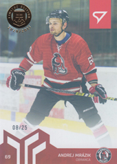 Mrázik Andrej 20-21 Slovenská hokejová liga Limited Gold #148