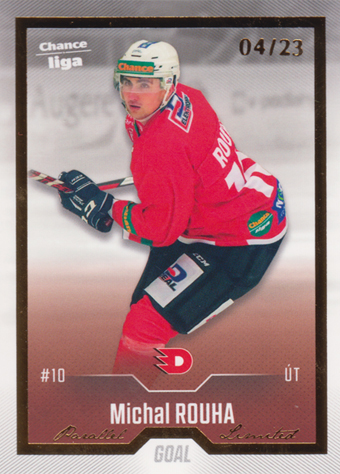 Rouha Michal 22-23 GOAL Cards Chance liga Gold #150