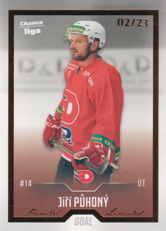 Půhoný Jiří 22-23 GOAL Cards Chance liga Gold #151