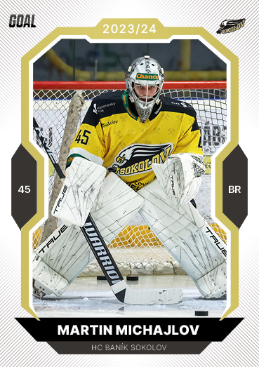 Michajlov Martin 23-24 GOAL Cards Chance liga Gold #155