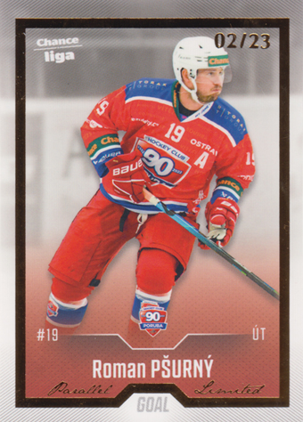 Pšurný Roman 22-23 GOAL Cards Chance liga Gold #166