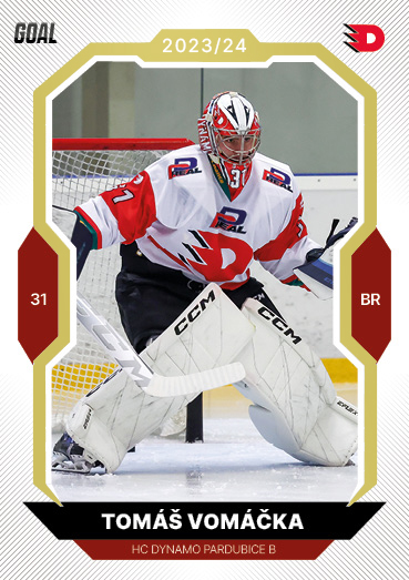 Vomáčka Tomáš 23-24 GOAL Cards Chance liga Gold #169