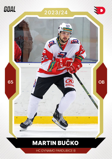 Bučko Martin 23-24 GOAL Cards Chance liga Gold #173