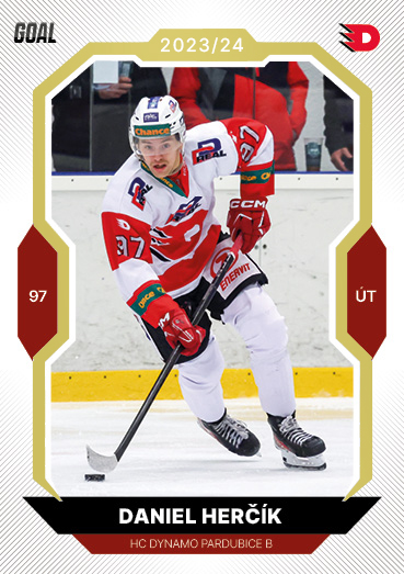 Herčík Daniel 23-24 GOAL Cards Chance liga Gold #176