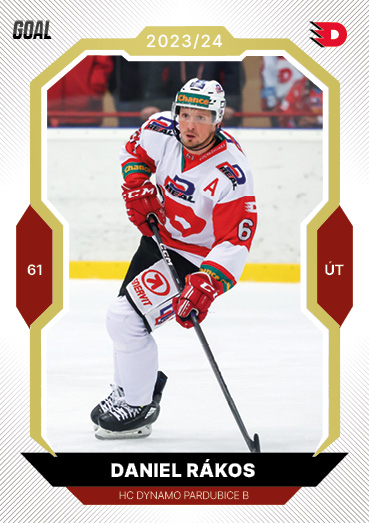 Rákos Daniel 23-24 GOAL Cards Chance liga Gold #177