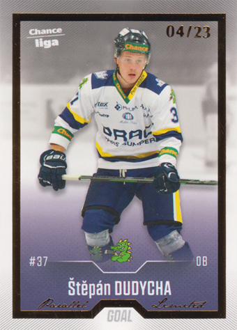 Dudycha Štěpán 22-23 GOAL Cards Chance liga Gold #178