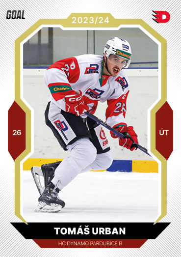 Urban Tomáš 23-24 GOAL Cards Chance liga Gold #181