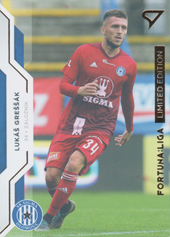 Greššák Lukáš 20-21 Fortuna Liga Limited Gold #187