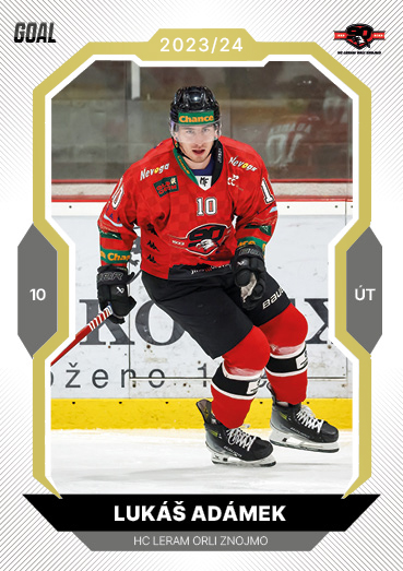 Adámek Lukáš 23-24 GOAL Cards Chance liga Gold #190