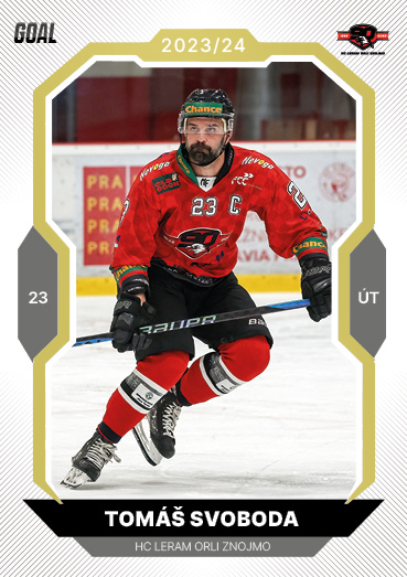 Svoboda Tomáš 23-24 GOAL Cards Chance liga Gold #192