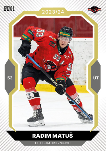 Matuš Radim 23-24 GOAL Cards Chance liga Gold #194
