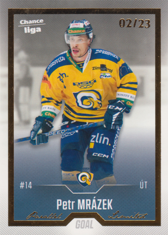 Mrázek Petr 22-23 GOAL Cards Chance liga Gold #194