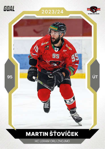 Šťovíček Martin 23-24 GOAL Cards Chance liga Gold #195