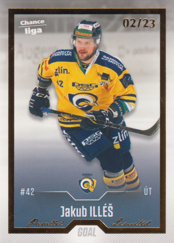 Illéš Jakub 22-23 GOAL Cards Chance liga Gold #198