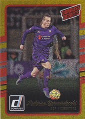 Bernardeschi Federico 16-17 Panini Donruss Donruss Debuts Gold #218
