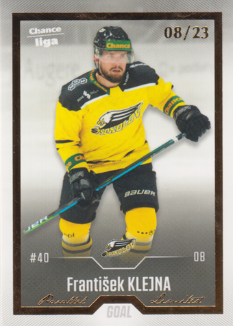 Klejna František 22-23 GOAL Cards Chance liga Gold #235