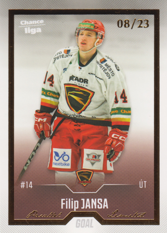 Jansa Filip 22-23 GOAL Cards Chance liga Gold #254