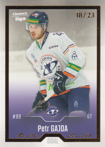 Gajda Petr 22-23 GOAL Cards Chance liga Gold #272