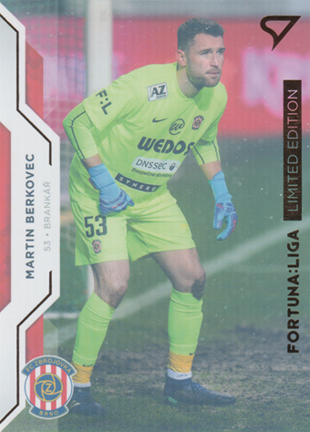 Berkovec Martin 20-21 Fortuna Liga Limited Gold #289