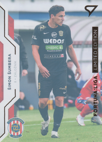 Šumbera Šimon 20-21 Fortuna Liga Limited Gold #295