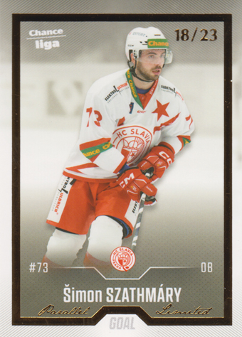 Szathmáry Šimon 22-23 GOAL Cards Chance liga Gold #306