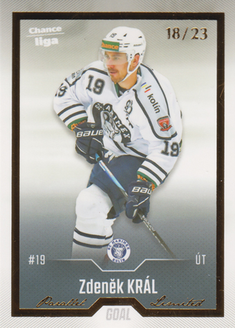 Král Zdeněk 22-23 GOAL Cards Chance liga Gold #323