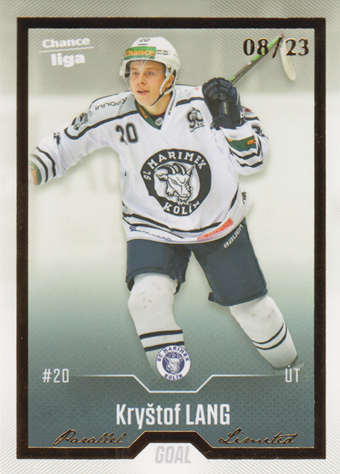Lang Kryštof 22-23 GOAL Cards Chance liga Gold #324