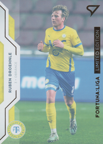Droehnlé Ruben 20-21 Fortuna Liga Limited Gold #326