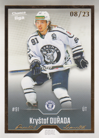 Ouřada Kryštof 22-23 GOAL Cards Chance liga Gold #328