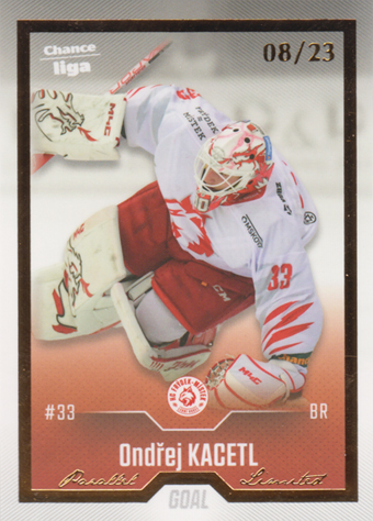 Kacetl Ondřej 22-23 GOAL Cards Chance liga Gold #330