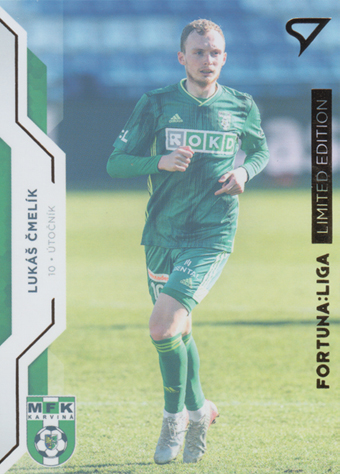 Čmelík Lukáš 20-21 Fortuna Liga Limited Gold #341
