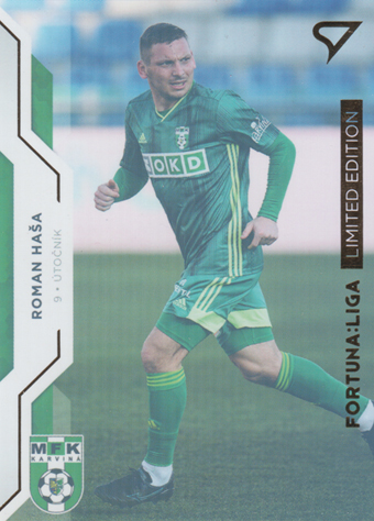 Haša Roman 20-21 Fortuna Liga Limited Gold #342