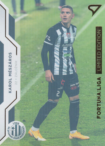 Mészáros Karol 20-21 Fortuna Liga Limited Gold #348