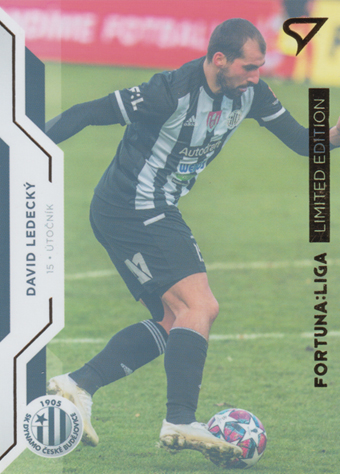Ledecký David 20-21 Fortuna Liga Limited Gold #351