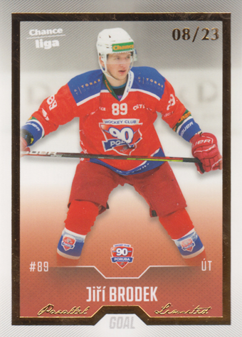 Brodek Jiří 22-23 GOAL Cards Chance liga Gold #368