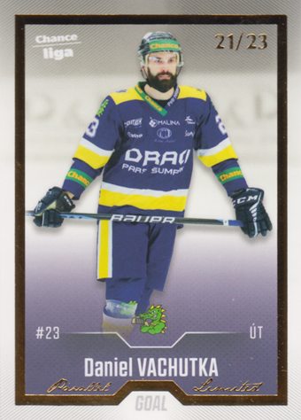 Vachutka Daniel 22-23 GOAL Cards Chance liga Gold #380